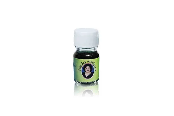 Huile De Massage Thaïlandaise Mae Kularb - Formule Jaune Aux Herbes, 24ml, Neuf